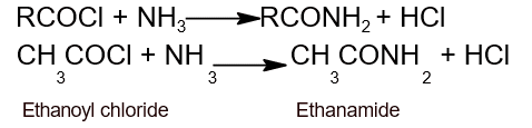 action of ammonia with acid chloride action of ammonia with acid chloride