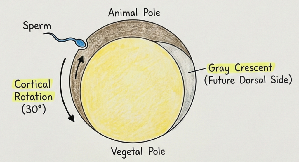 Development of frog- fertilization and its effects